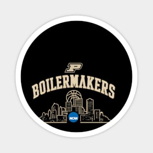 Purdue Boilermakers Final Four 2024 basketball city Magnet